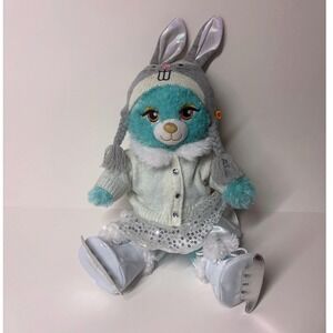 Build-A-Bear Disney Aladdin Jasmine Plush Turquoise Tinsel Ice Skate Princess